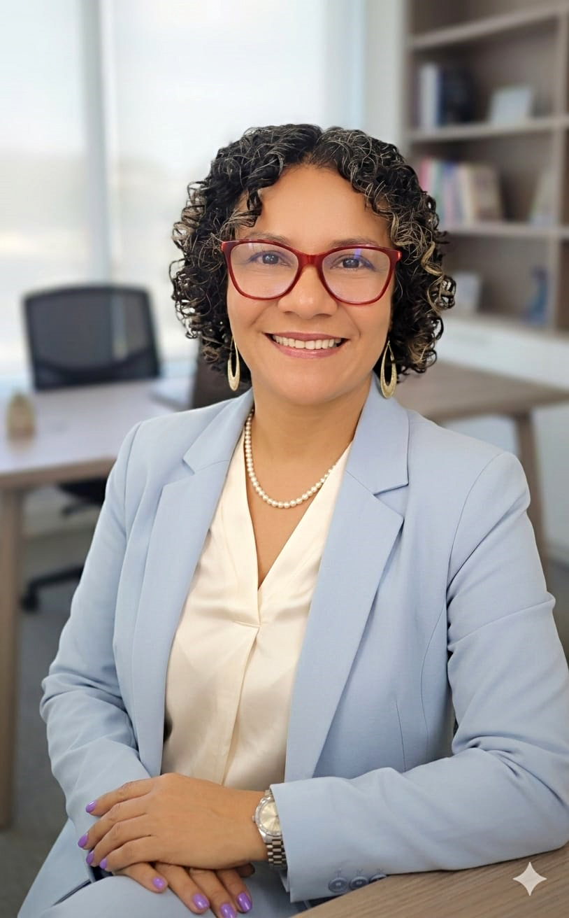 Woraley Gaviria, psicoterapeuta, en su consultorio